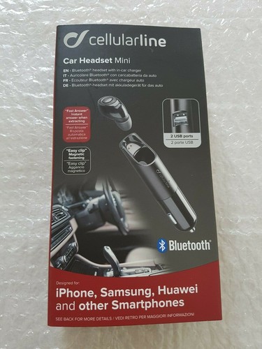 Cellularline car headset - headset, mini