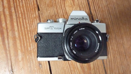Minolta srt100x fotocamera - minolta,
