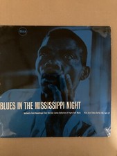 ALAN LOMAX BLUES IN THE MISSISSIPPI NIGHT, 1957 UK PRESSING, NJL8, A1/B1, VG