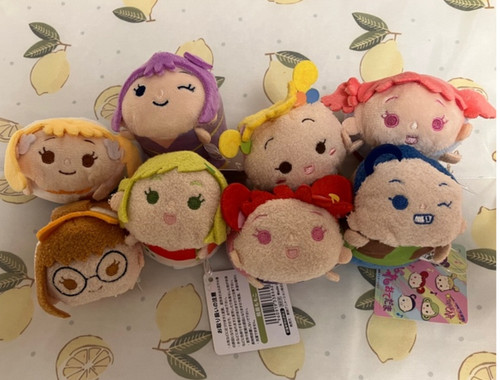 Set bambole peluche - set,