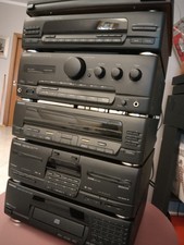 KENWOOD HiFi 6 pezzi A-45 X-45 T-85L GE-450 DP-950 P-26 Usato Buone Condizioni 