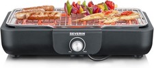 SEVERIN PG 8554 - Barbecue da tavolo con griglia a filo, Temperatura regolabile