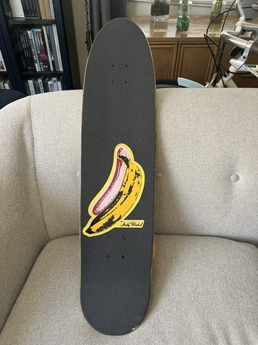 Andy warhol banana skate deck - warhol,