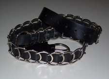 Cintura donna vintage in pelle