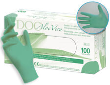 Guanti in Lattice Monouso Doc Aloe Vera Senza Talco Medicali Box da 100 Pz 