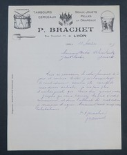 Fattura 1919 LIONE tamburo