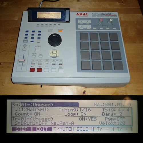 Akai mpc2000xl completamente - mpc2000xl,