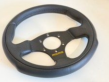 Volante Momo Team 280mm Pelle