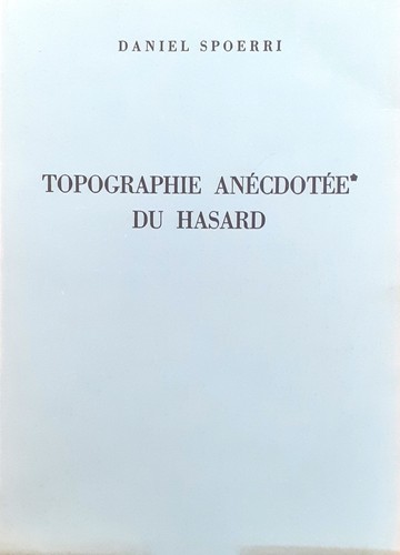 Daniel spoerri topographie - daniel,