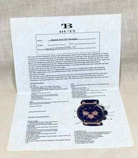 TB BUTI Instructions Manual