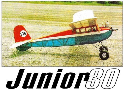 Model airplane plans - airplane, (rc)