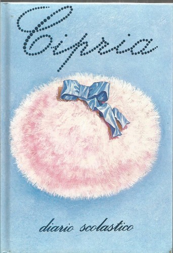 Diario scolastico vintage anni