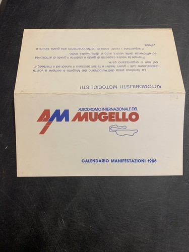 Brochure autodromo mugello - autodromo,