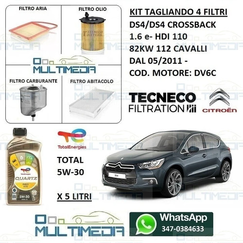 Kit tagliando filtri olio - tagliando, 4