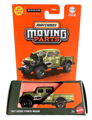 Matchbox 1947 dodge power - 1947,