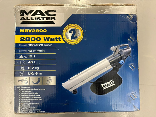 Mac allister 2800w soffiatore - mac,