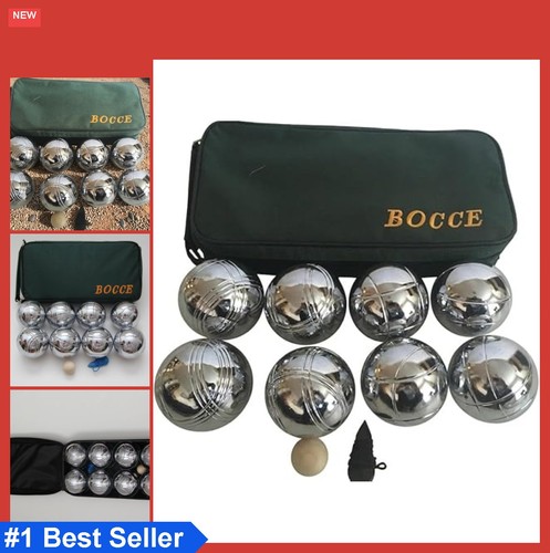 Set palline bocce metallo - set,