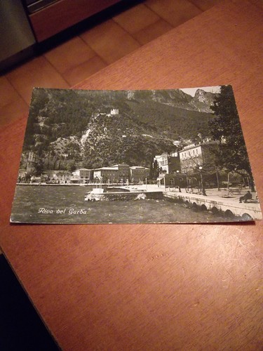 Cartolina riva del - garda, vg