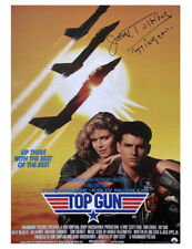 A3 Top Gun Poster Signed by