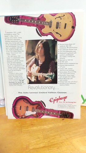 Chitarra epiphone casino john - casino,