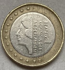 1 Euro 2001 Olanda Pezzo Raro