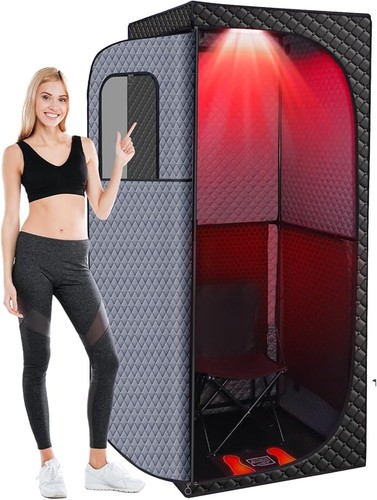 Portable infrared sauna box - sauna,