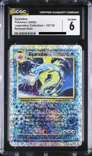 Cgc pokemon 2002 gyarados - cgc,