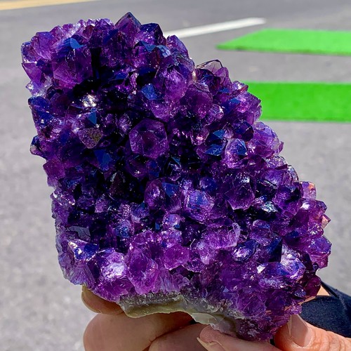 519g ametista naturale - ametista, geode