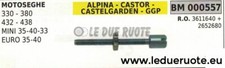 TENDICATENA MOTOSEGA ALPINA CASTOR CASTELGARDEN 330 380 432 438 MINI 35 40 33