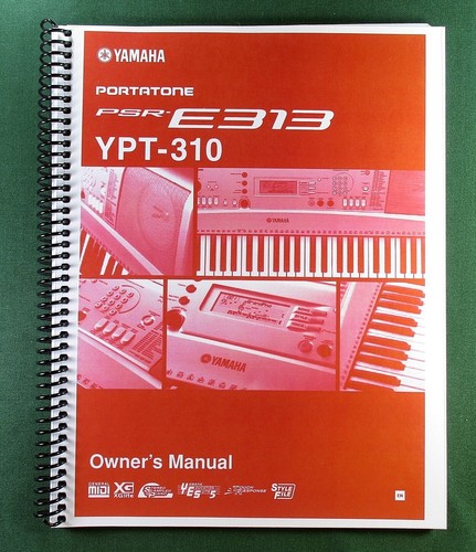Yamaha psr e313 ypt - psr-e313, ypt-310