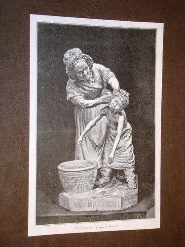 You dirty boy statua - you,