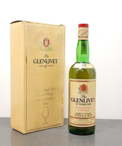 Glenlivet years 1980s - glenlivet, 12