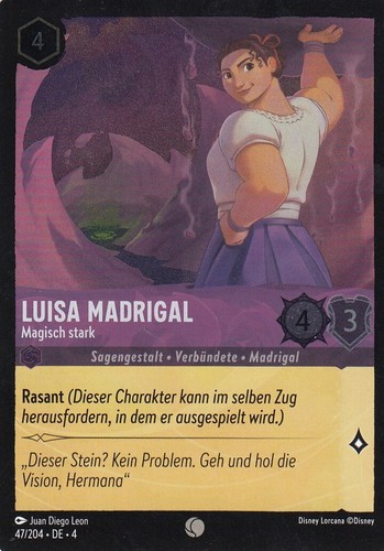 Luisa madrigal magicamente - madrigal,