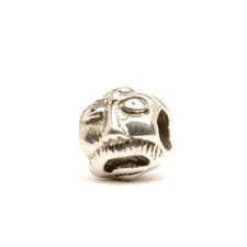 AUTHENTIC TROLLBEADS ORIGINAL SILVER FACES TAGBE-10046 FACCE