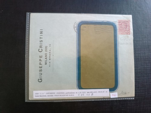 Regno perfin 1929 - regno,