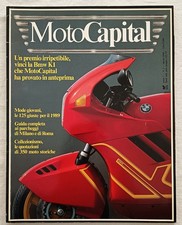 MOTOCAPITAL  N 1 ANNO 1 - Aprile 1989 148 Pagine con  Jovanotti la mia moto