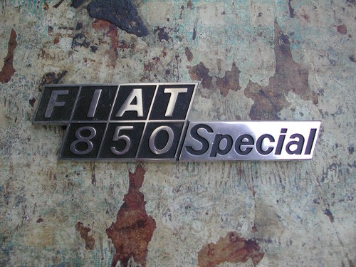 Fiat 850 special logo - special, stemma