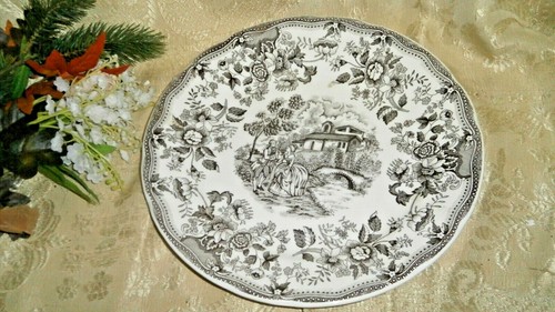 Vintage piatto piano ceramica - piatto,