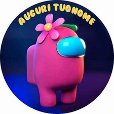 Cialda AMONG US con NOME