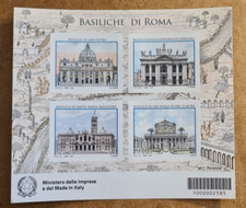 ITALIA_2025 - Le Basiliche di Roma (foglietto)
