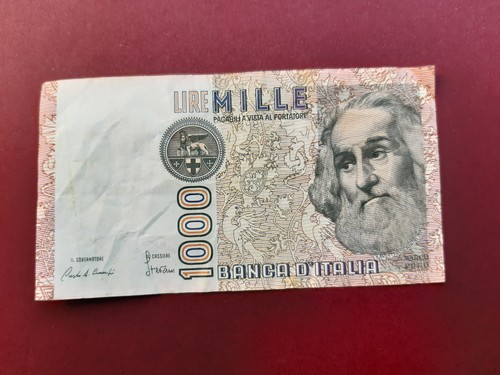 Italie billet 1000 - , lire