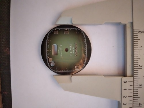 Zenith dial movado quadrante - movado,