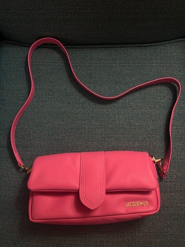 Borsa tracolla pelle rosa - in,