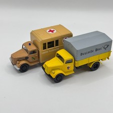 Lotto di 2 modellini di camion