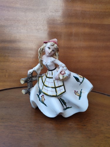 Statuetta ceramica italiana - statuetta,