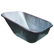 Vasca zincata con fori di