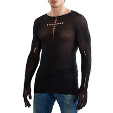 T-shirt uomo sexy maglia