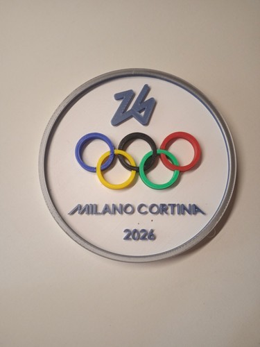 Milano cortina targa - milano-cortina, ricordo