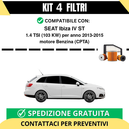 Kit filtri risparmio per - 4,