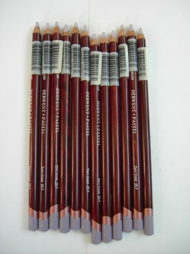 Derwent pastel pencils - 12,